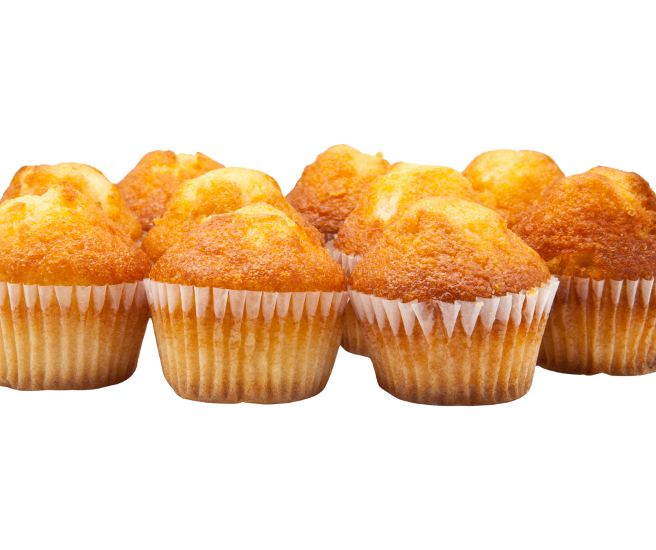 Muffins aux oranges(6-8)