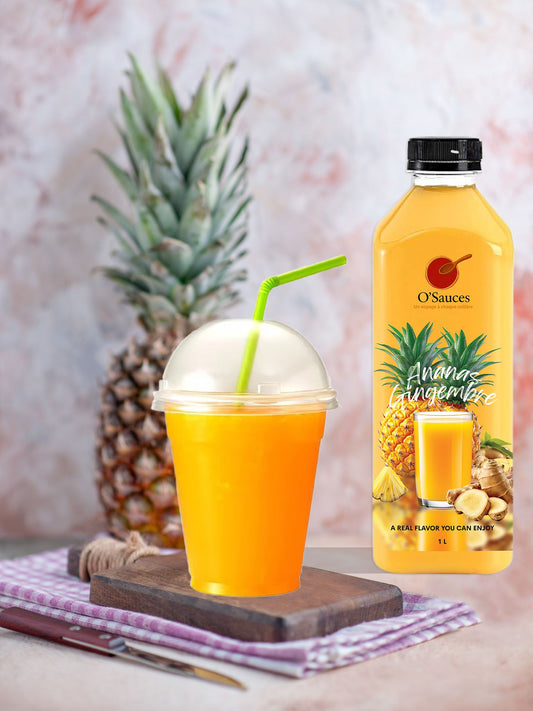 Gnamakoudji (boisson de gingembre et ananas)
