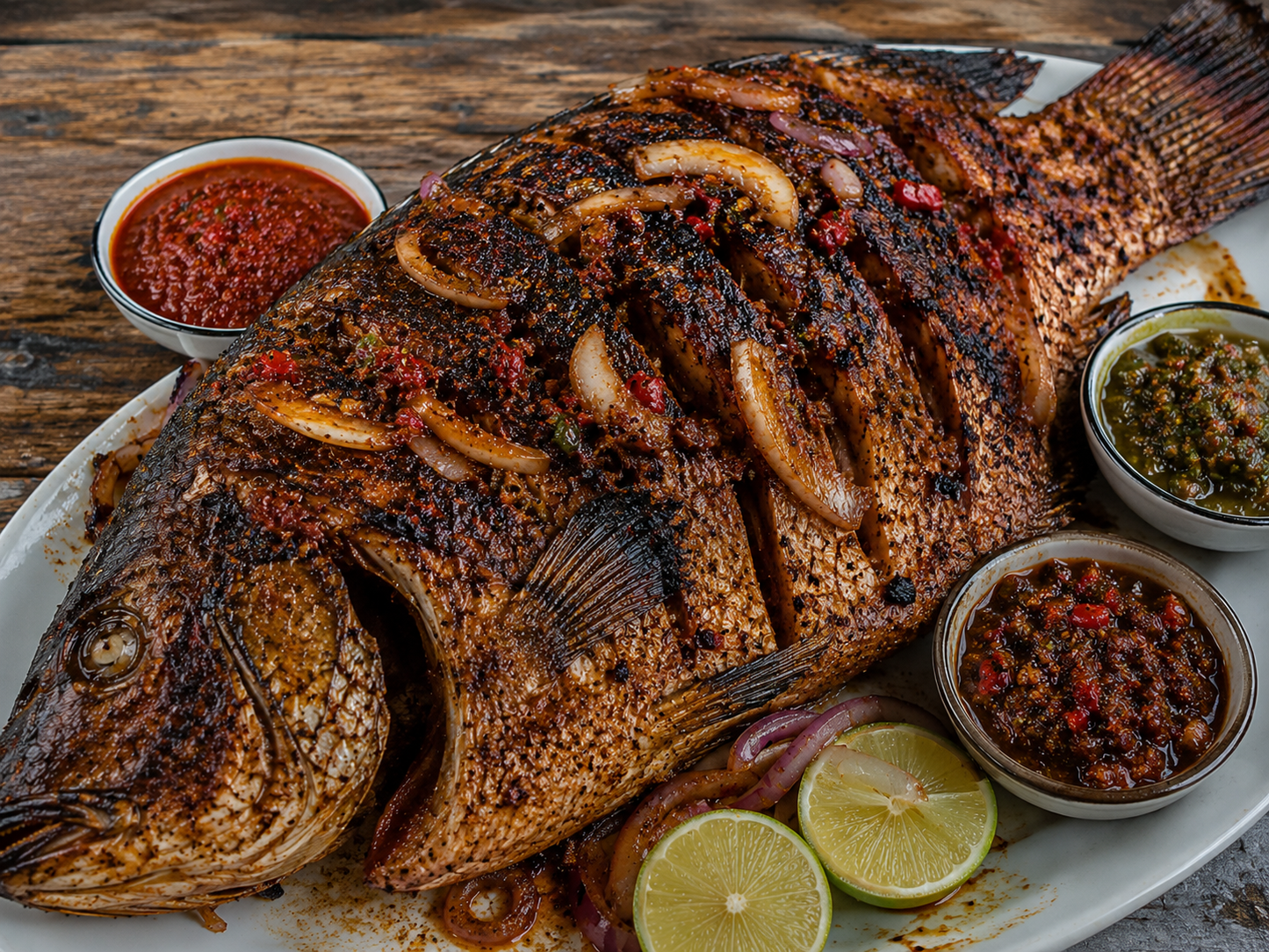 Poisson braisé entier
