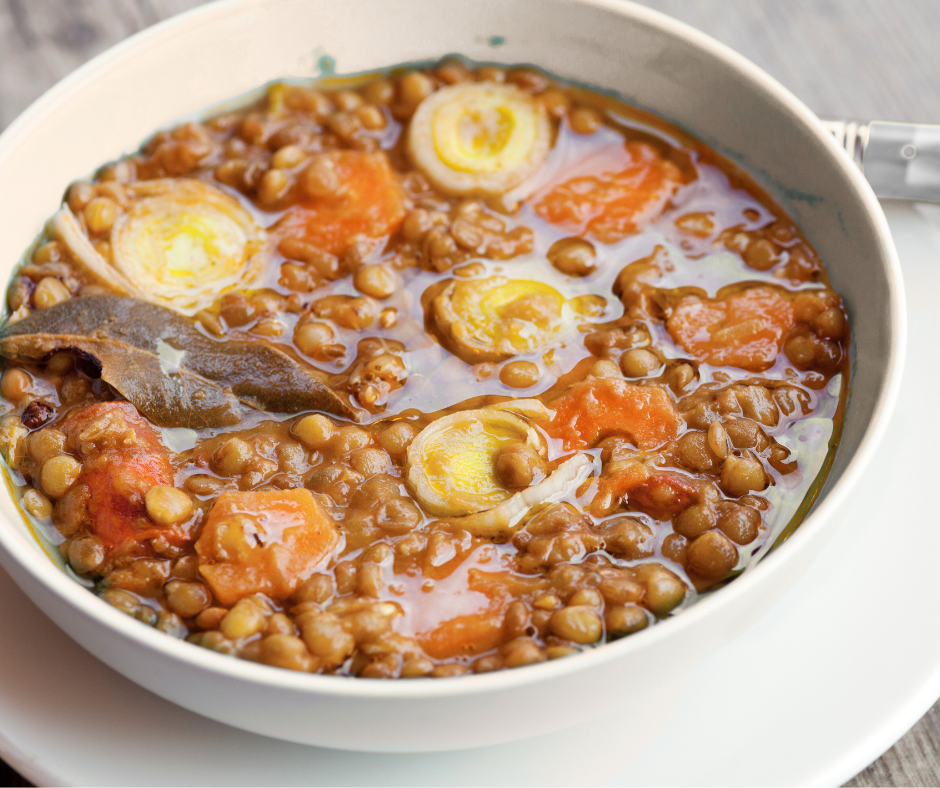 Mijoté de lentilles