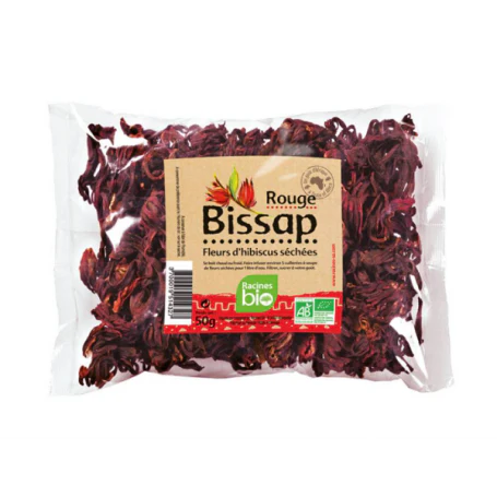Bissap, feuilles d'hibiscus, oseilles séchés - 100 g