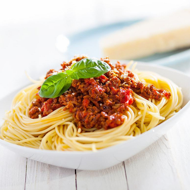 Spaguetti au rogon ou à la viande hachée